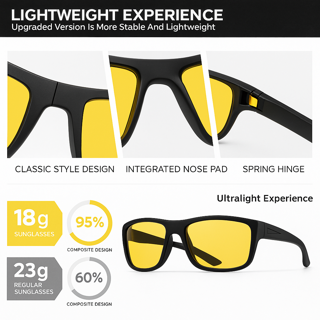 VISIONFLEX™ Night Driving Glasses Anti Glare